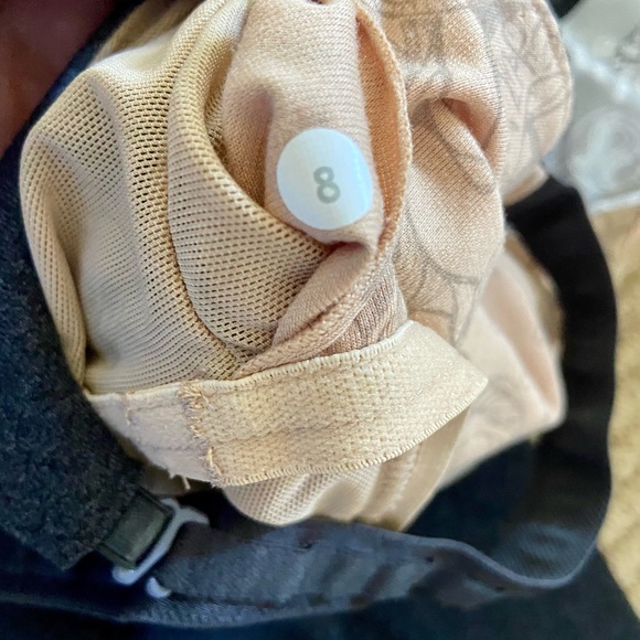 Lululemon Charcoal Grey Adjustable Strap Bra Tank Size 8 - Picture 3 of 5